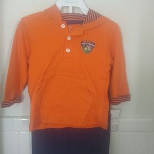 Carter's 12 M Hoodie/Pants Daddy's Happy Camper